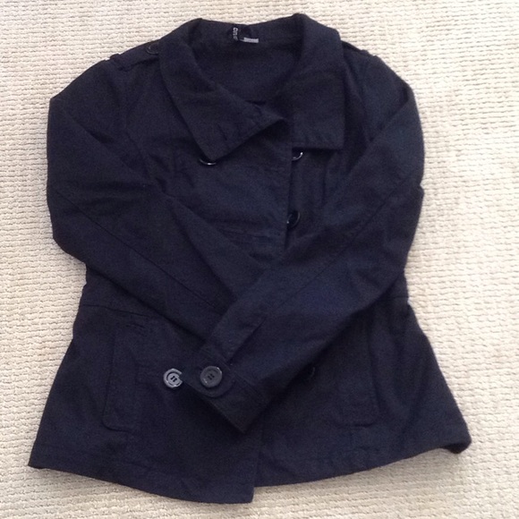 H&M Jackets & Coats Hm Black Jacket Poshmark